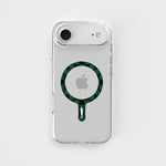 Grönsvart Göteborg Removable MagSafe Ring & Circular Clear Phone Case Bundle