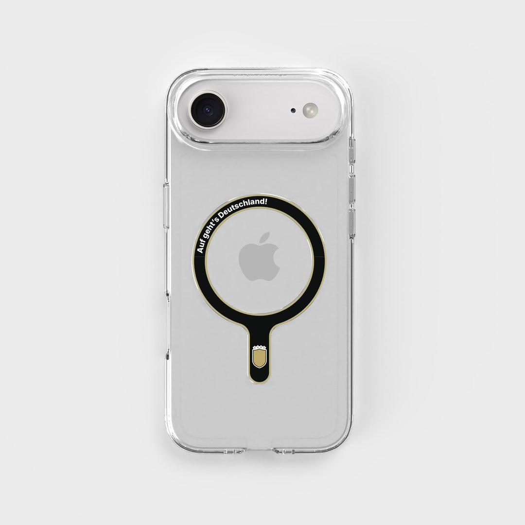 Auf geht's Deutschland - Removable MagSafe Ring & Clear Phone Case Bundle