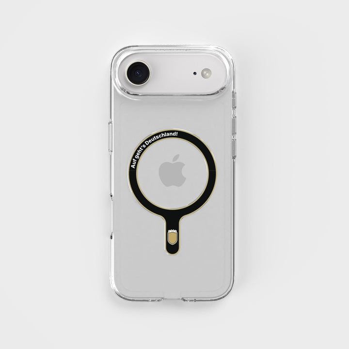 Auf geht's Deutschland - Removable MagSafe Ring & Clear Phone Case Bundle