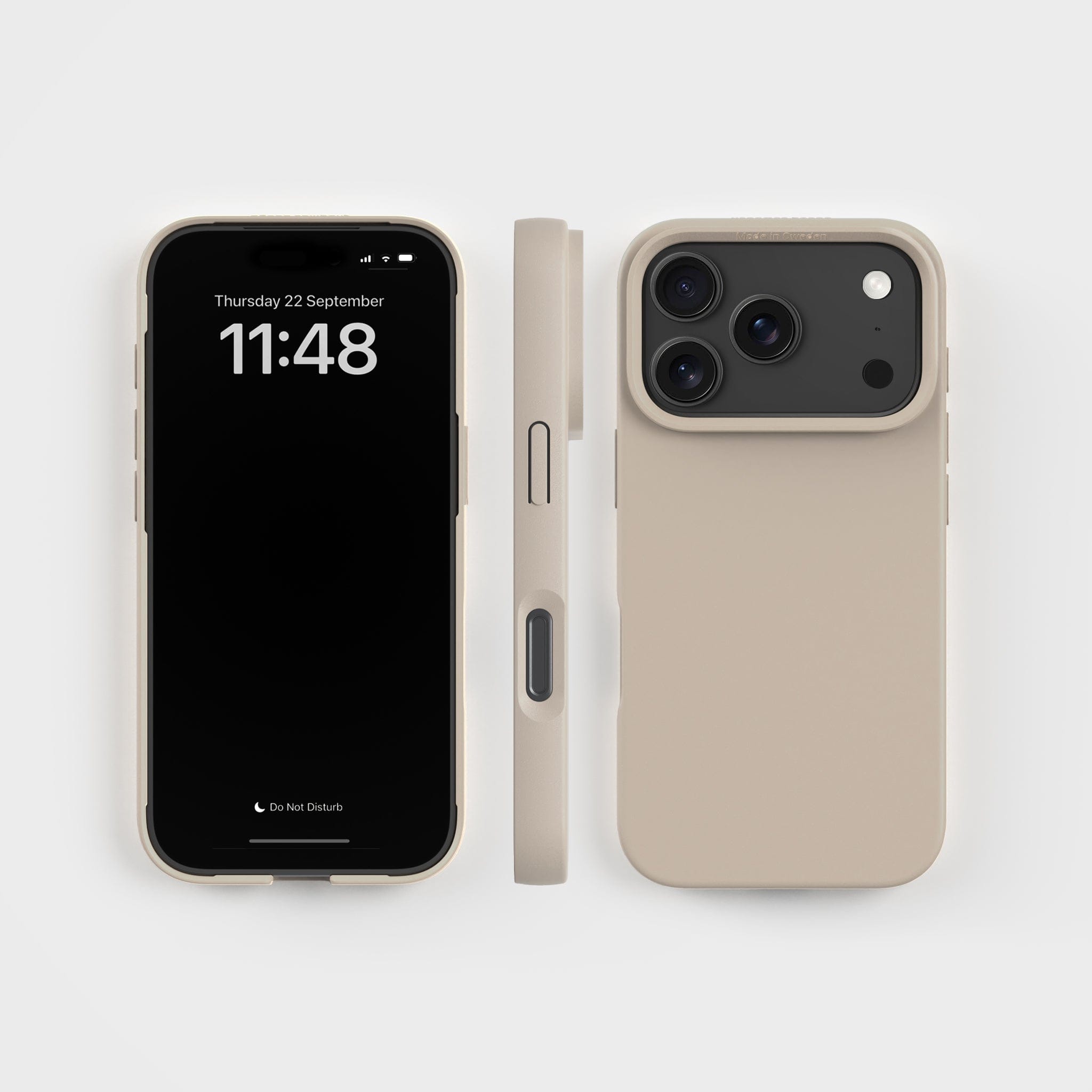 GRACE iPhone 17 Pro ケース ベージュ iPhone 17 Pro Max Linen Beige PLNTPRTCT™ Phone Case, Biodegradable
