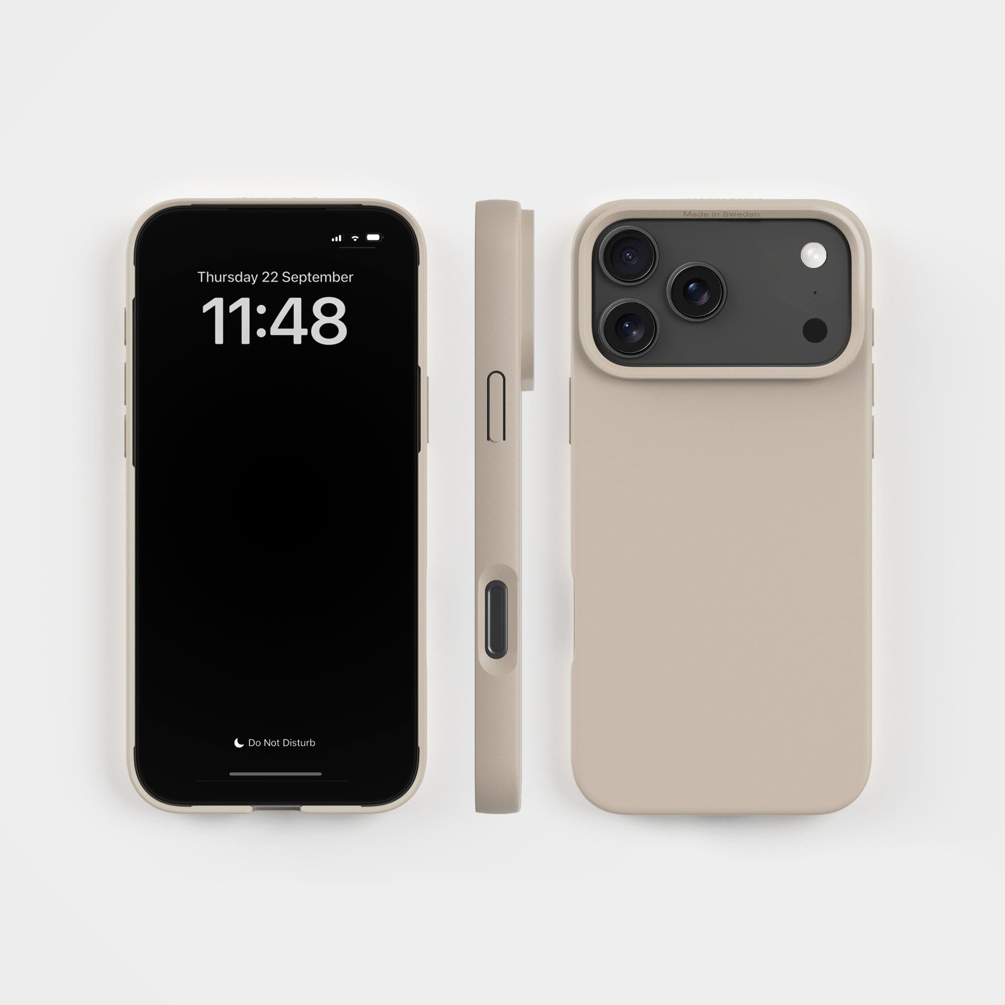 iPhone 17 Pro Max Linen Beige PLNTPRTCT™ Phone Case, Biodegradable
