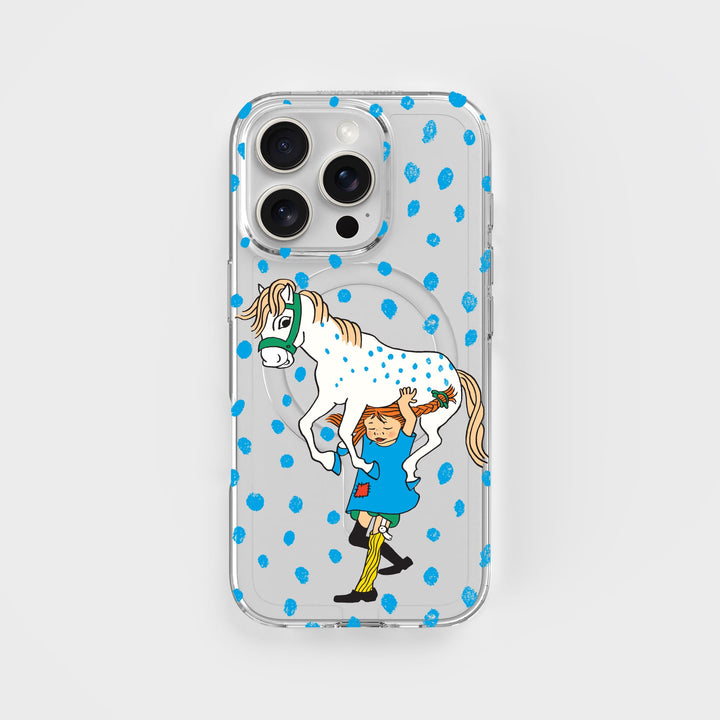 iPhone 16 Pro Pippi - Carrying Horse Zirkuläre Handyhülle | CLRPRTCT™