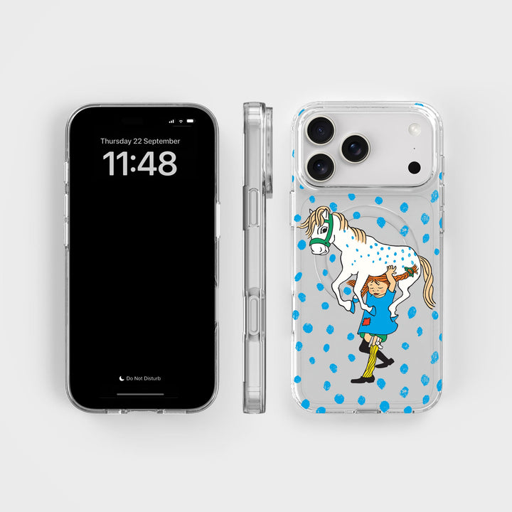 iPhone 17 Pro Max Pippi - Carrying Horse Zirkuläre Handyhülle | CLRPRTCT™