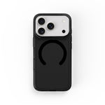 iPhone 18 Pro Tinted Black Circular Clear Phone Case | CLRPRTCT™