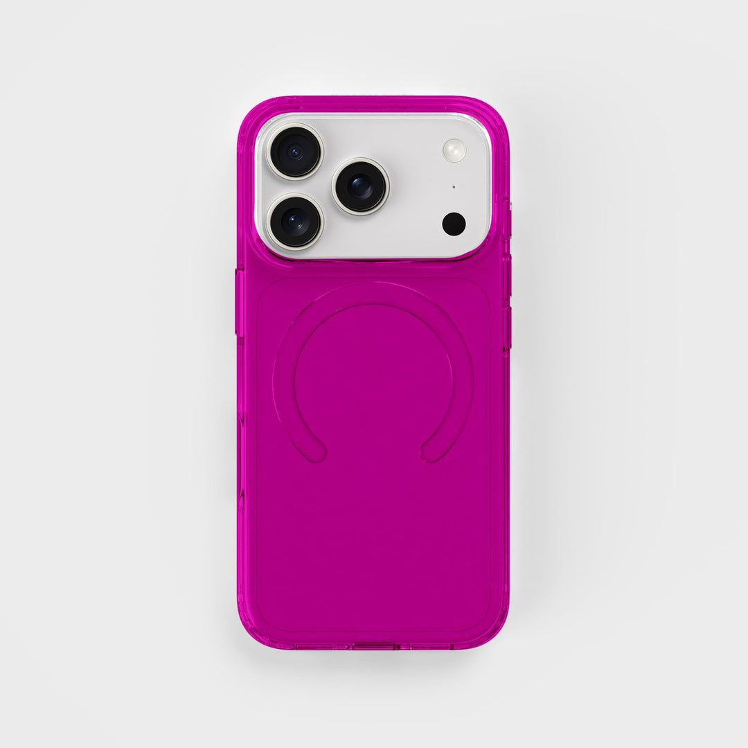 iPhone 18 Pro Purple Getint Circulair Transparant Telefoonhoesje | CLRPRTCT™