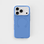 iPhone 18 Pro Tinted Sky Blue Circular Clear Phone Case | CLRPRTCT™