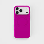 iPhone 18 Pro Max Tinted Purple Circular Clear Phone Case | CLRPRTCT™