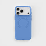 iPhone 18 Pro Max Tinted Sky Blue Circular Clear Phone Case | CLRPRTCT™