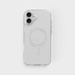 iPhone 16 Plus CUSTOM Zirkuläre Durchsichtige Handyhülle | CLRPRTCT™