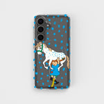 Samsung S25 Pippi - Carrying Horse Circular Clear Phone Case | CLRPRTCT™
