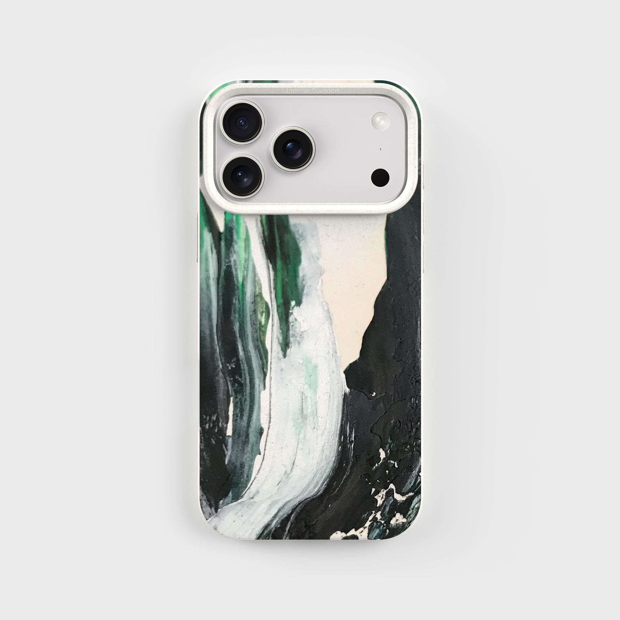 iPhone 17 Pro Max Eco-Friendly Case Teal Blush, Made with Plants