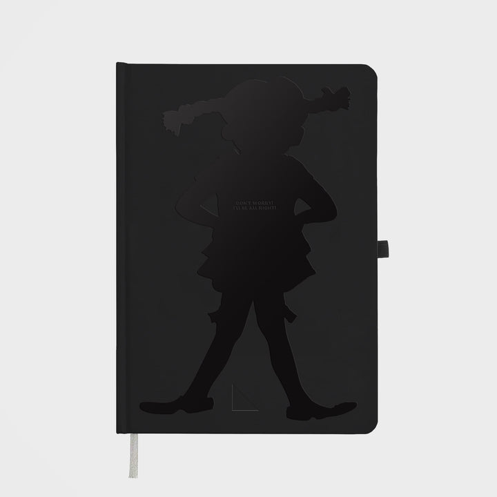 Pippi - Strong & Kind - Steenpapier Notebook - A5 Hardcover