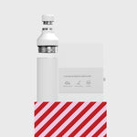 Bundle - 2-in-1 Hybrid Bottle & Stone Paper Notebook, White