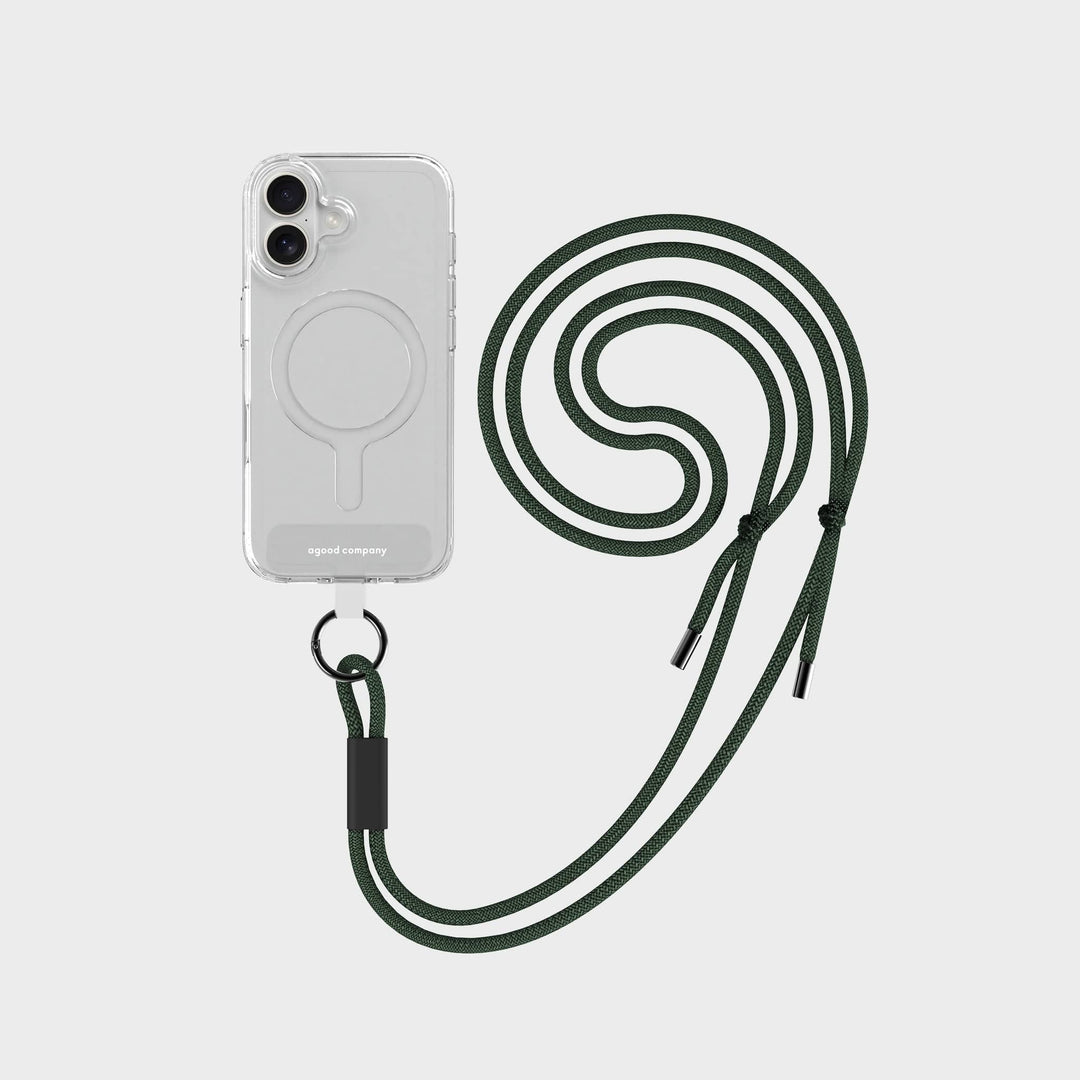 Lanyard - Pine Green, Adjustable and Durable | 100% Recyclable