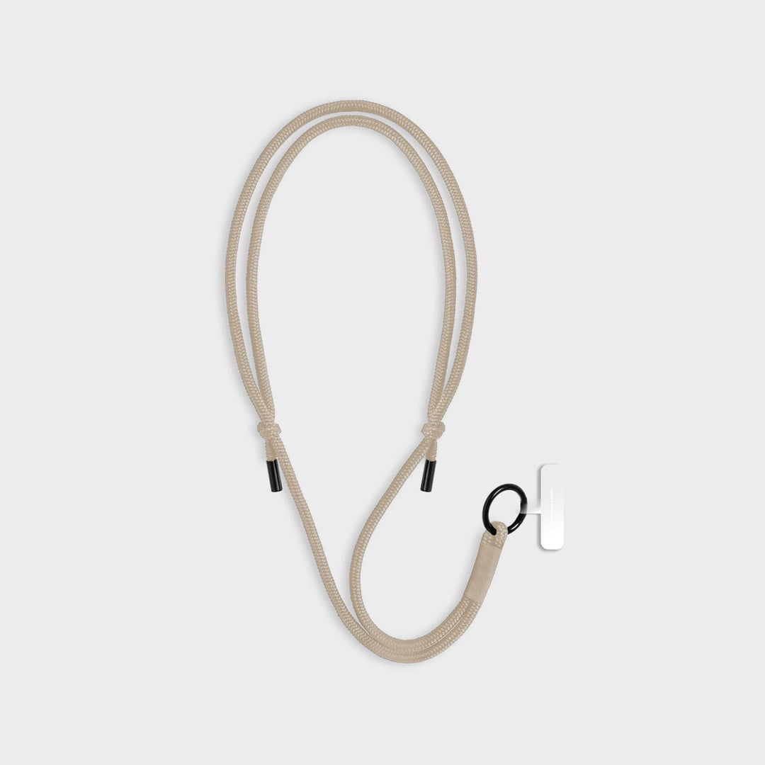 Lanyard - Sand, Adjustable and Durable | 100% Recyclable