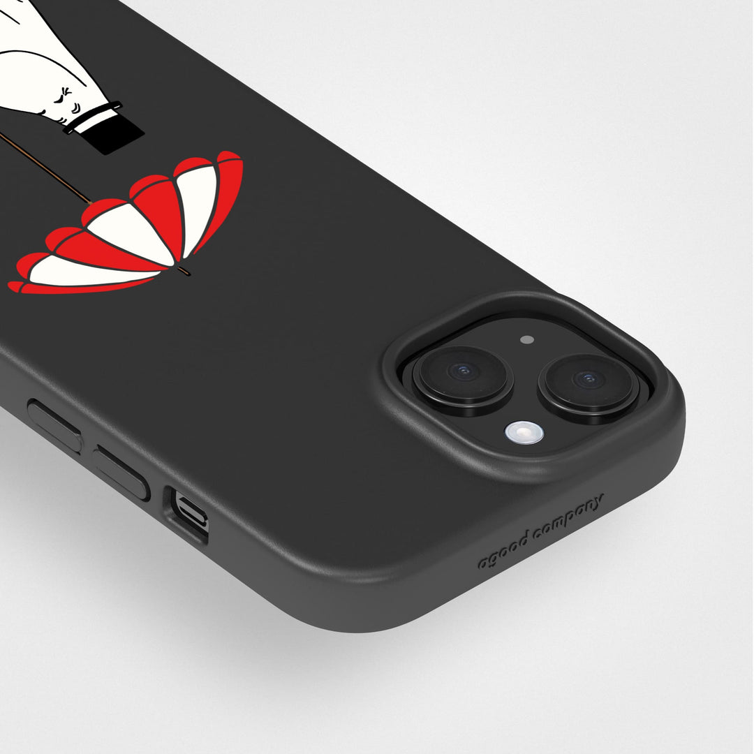 iPhone 15 At The Beach - Moomin | Plant-based phone case - PLNTPRTCT™