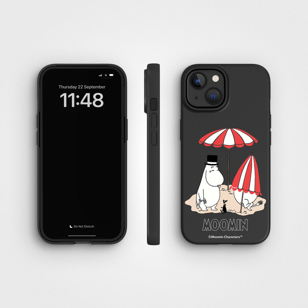 iPhone 15 At The Beach - Moomin | Plant-based phone case - PLNTPRTCT™