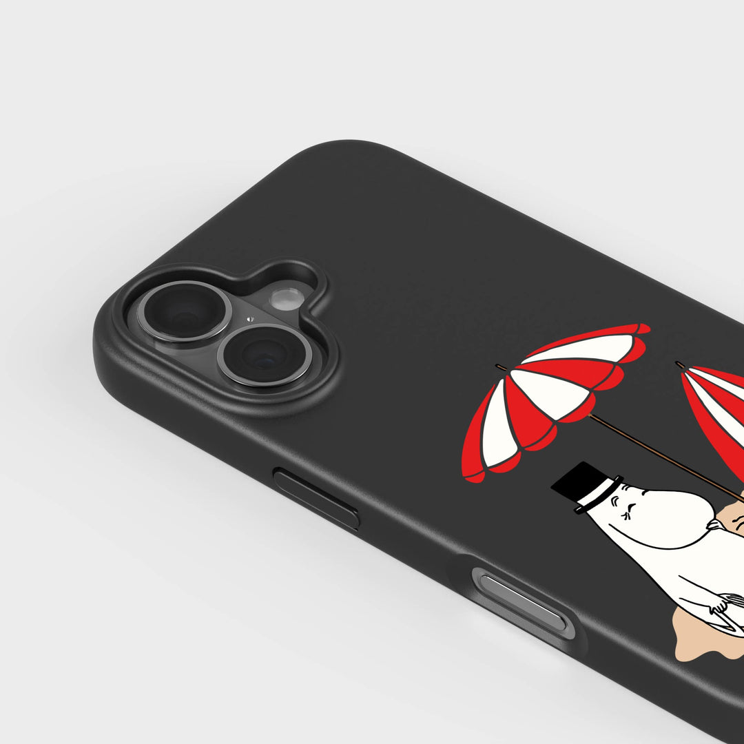 iPhone 16 At The Beach - Moomin | Plant-based phone case - PLNTPRTCT™