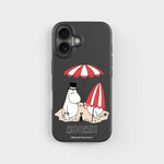 iPhone 16 At The Beach - Moomin | Plant-based phone case - PLNTPRTCT™