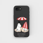 iPhone 17e 16e At The Beach - Moomin | Plant-based phone case - PLNTPRTCT™