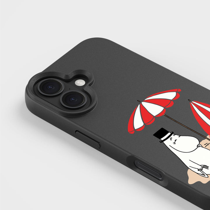 iPhone 17 At The Beach - Moomin | Plant-based phone case - PLNTPRTCT™