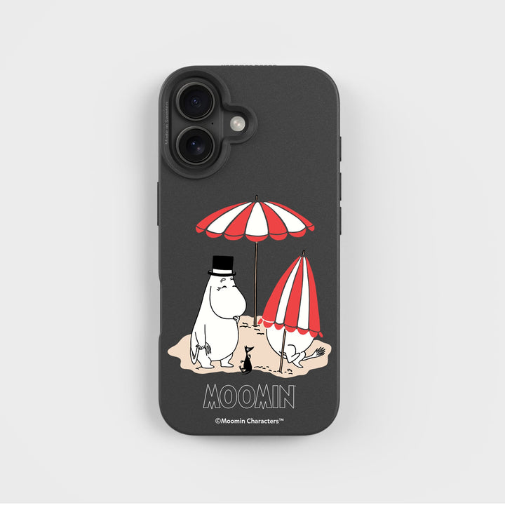 iPhone 17 At The Beach - Moomin | Plant-based phone case - PLNTPRTCT™