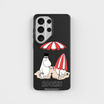 Samsung S26 Ultra At The Beach - Moomin | Plant-based phone case - PLNTPRTCT™