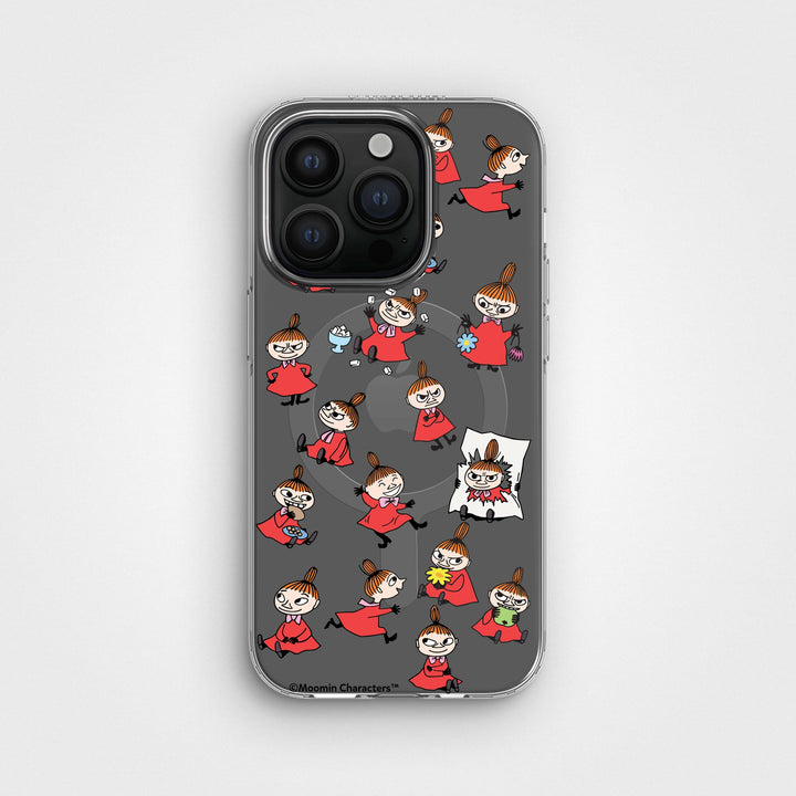 iPhone 14 Pro Kleine My - Mumin | Transparente Handyhülle rund, recycelt - CLRPRTCT™