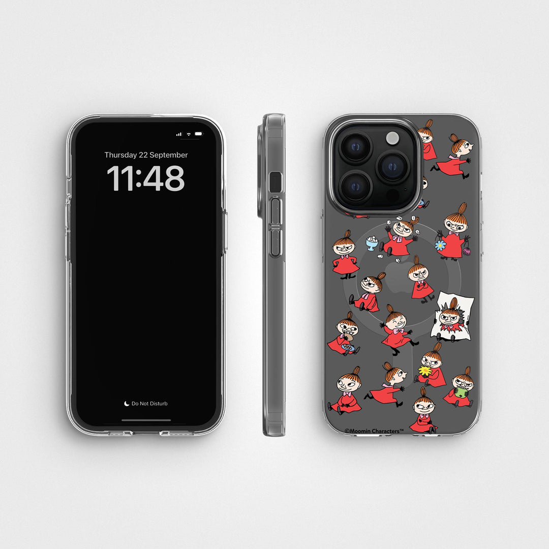iPhone 14 Pro Kleine My - Mumin | Transparente Handyhülle rund, recycelt - CLRPRTCT™