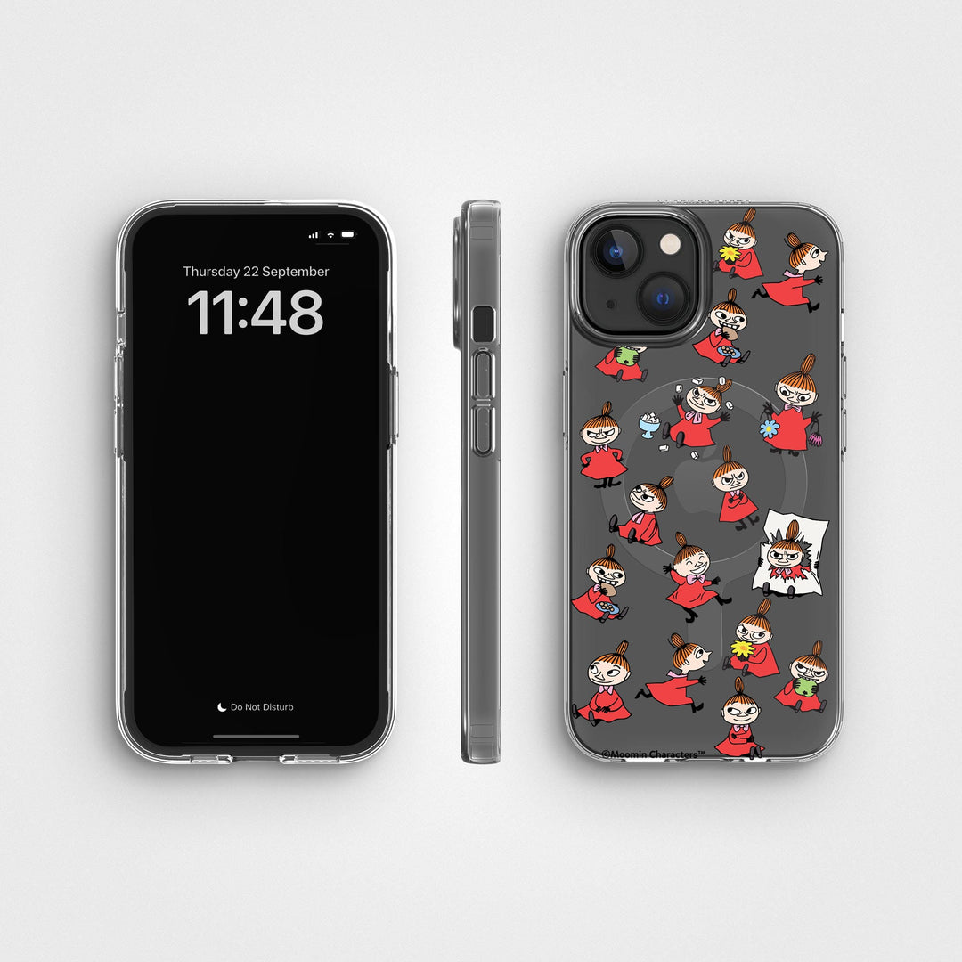 iPhone 14 / 13 Little My - Moomin | Circular Clear Phone Case, Recycled - CLRPRTCT™