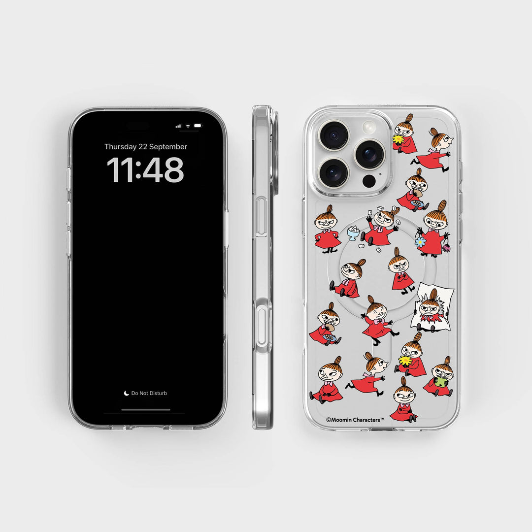 iPhone 16 Pro Max Little My - Moomin | Circular Clear Phone Case, Recycled - CLRPRTCT™
