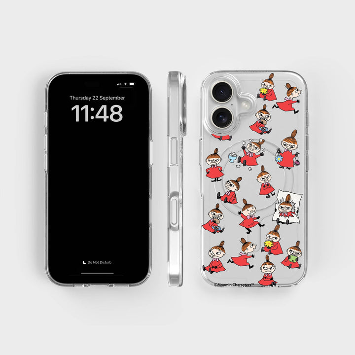 iPhone 16 Little My - Moomin | Circular Clear Phone Case, Recycled - CLRPRTCT™