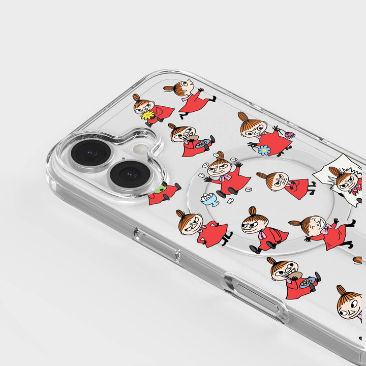 iPhone 16 Little My - Moomin | Circular Clear Phone Case, Recycled - CLRPRTCT™