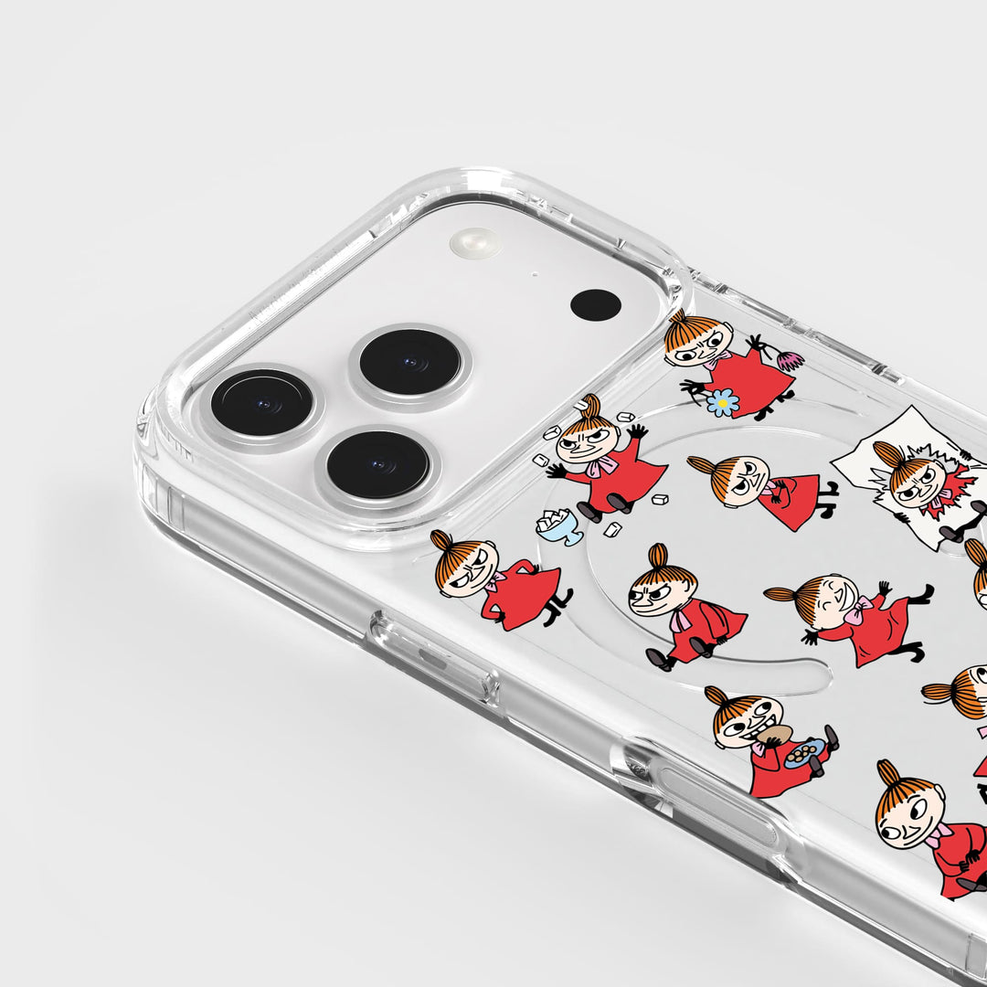 iPhone 18 Pro Max Little My - Moomin | Circular Clear Phone Case, Recycled - CLRPRTCT™