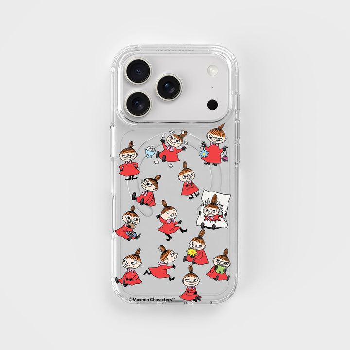 iPhone 17 Pro Kleine My - Mumins | Transparente Handyhülle, rund, recycelt - CLRPRTCT™