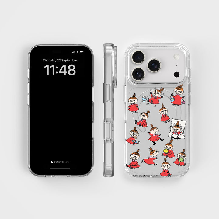 iPhone 17 Pro Kleine My - Mumins | Transparente Handyhülle, rund, recycelt - CLRPRTCT™