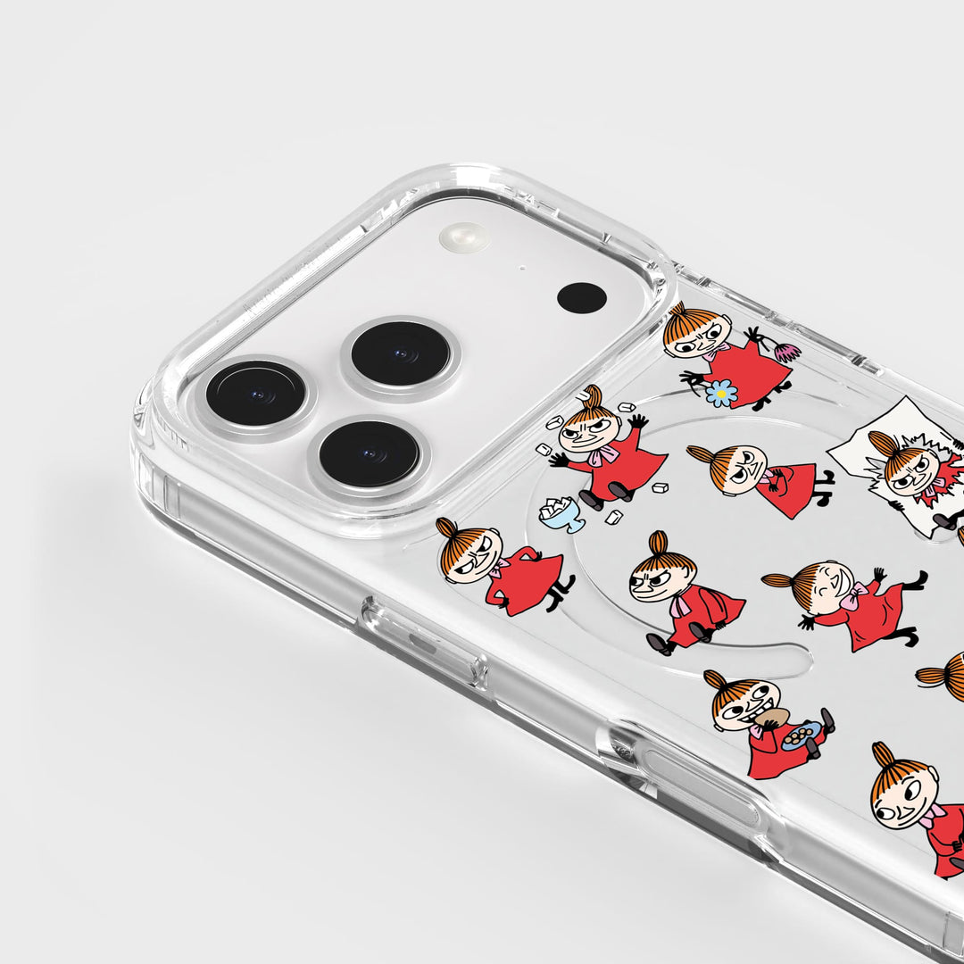 iPhone 17 Pro Kleine My - Mumins | Transparente Handyhülle, rund, recycelt - CLRPRTCT™