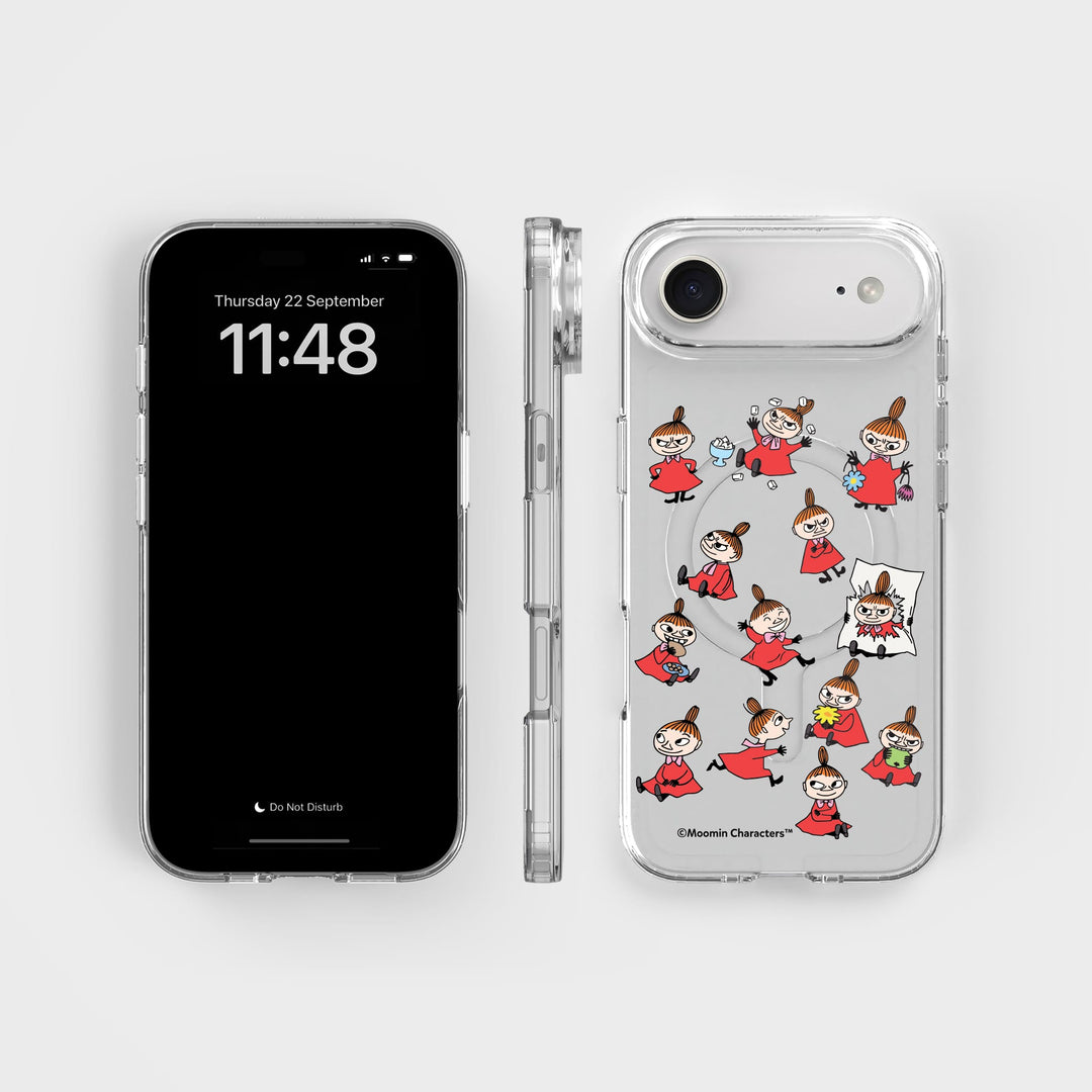 iPhone Air Little My - Mumin | Runde transparente Handyhülle, recycelt - CLRPRTCT™