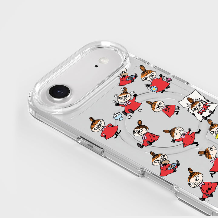 iPhone Air Little My - Mumin | Runde transparente Handyhülle, recycelt - CLRPRTCT™