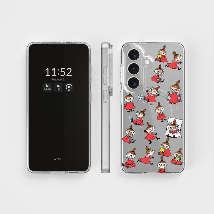 Samsung S26 Little My - Moomin | Circular Clear Phone Case, Recycled - CLRPRTCT™