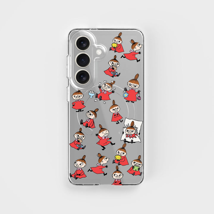 Samsung S26 Little My - Moomin | Circular Clear Phone Case, Recycled - CLRPRTCT™
