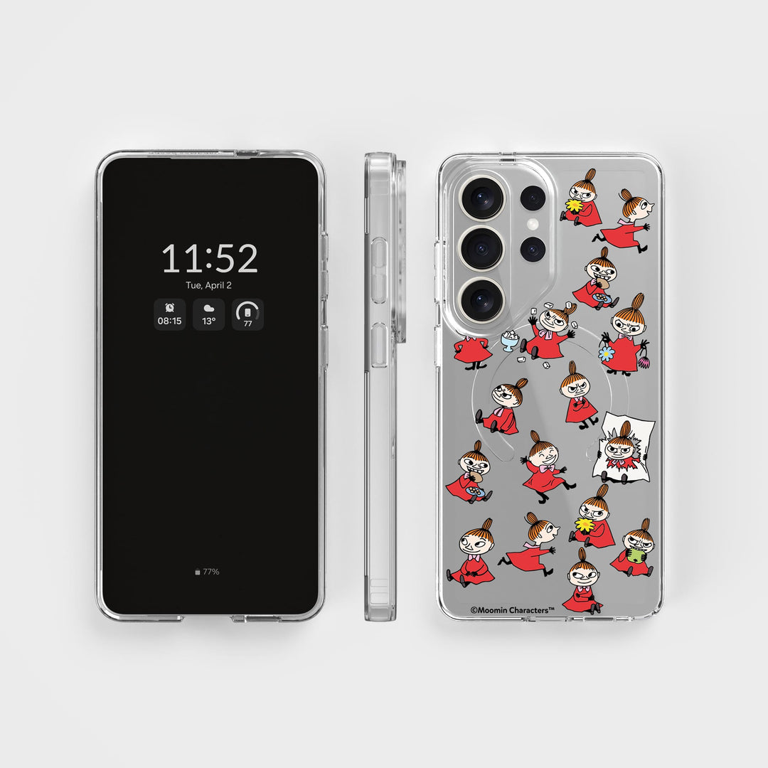 Samsung S26 Ultra Little My - Moomin | Circular Clear Phone Case, Recycled - CLRPRTCT™