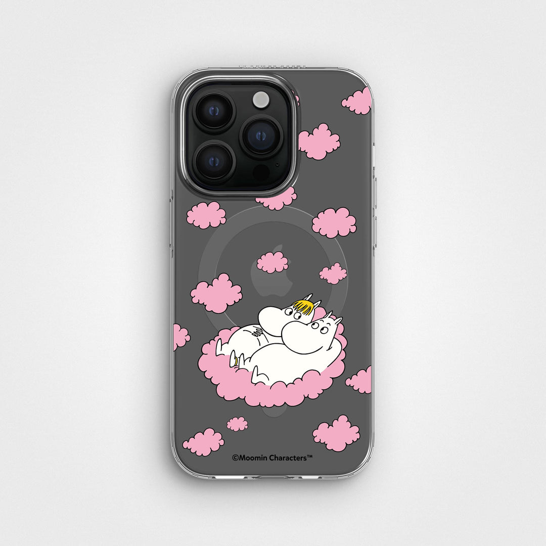 iPhone 14 Pro Max Love In The Clouds - Moomin | Circular Clear Phone Case, Recycled - CLRPRTCT™