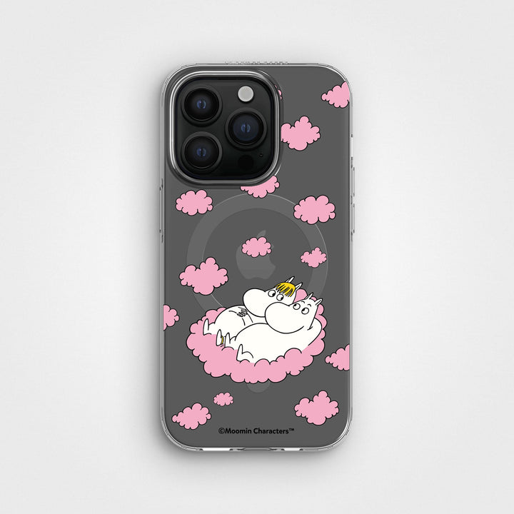 iPhone 14 Pro Max Love In The Clouds - Moomin | Circular Clear Phone Case, Recycled - CLRPRTCT™