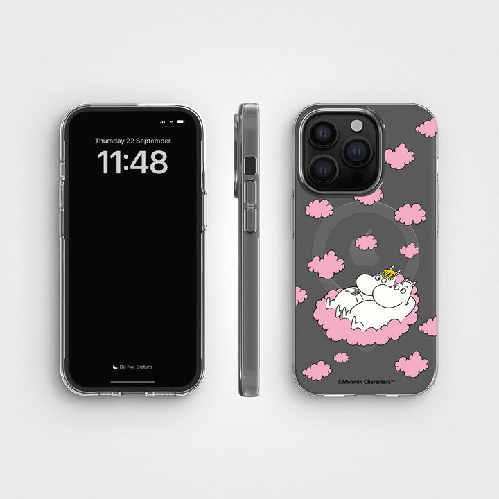 iPhone 14 Pro Max Love In The Clouds - Moomin | Circular Clear Phone Case, Recycled - CLRPRTCT™