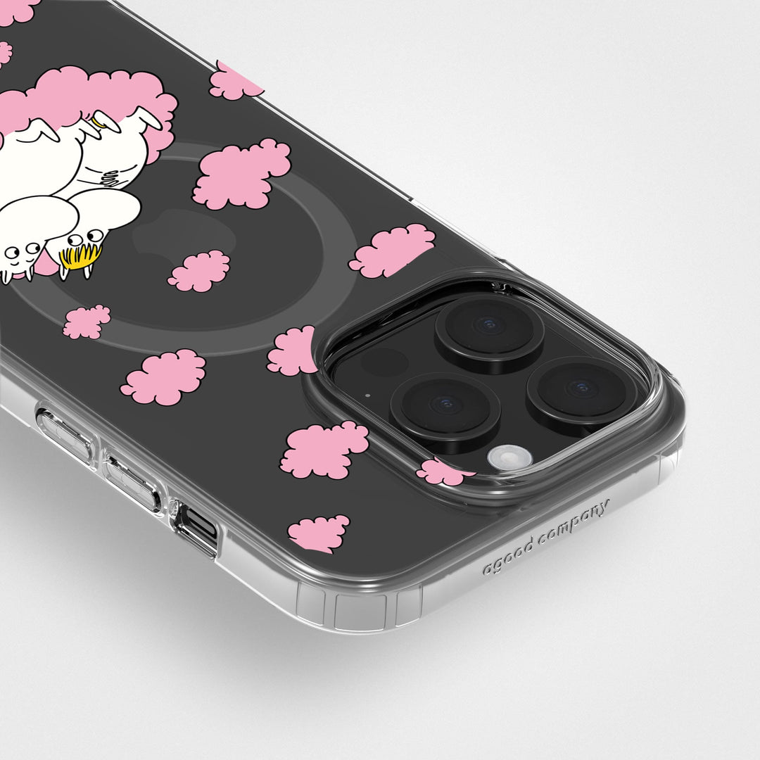 iPhone 14 Pro Max Love In The Clouds - Moomin | Circular Clear Phone Case, Recycled - CLRPRTCT™