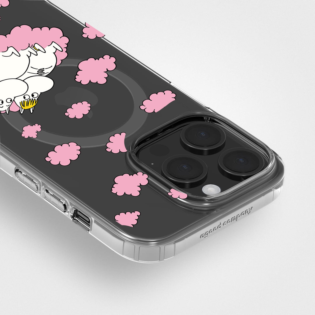 iPhone 15 Pro Love In The Clouds - Moomin | Circular Clear Phone Case, Recycled - CLRPRTCT™