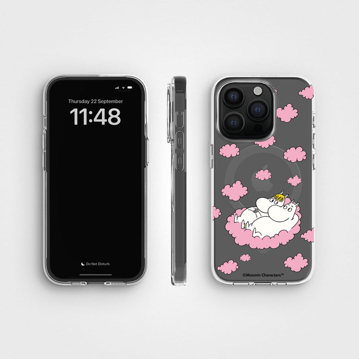 iPhone 15 Pro Love In The Clouds - Moomin | Circular Clear Phone Case, Recycled - CLRPRTCT™