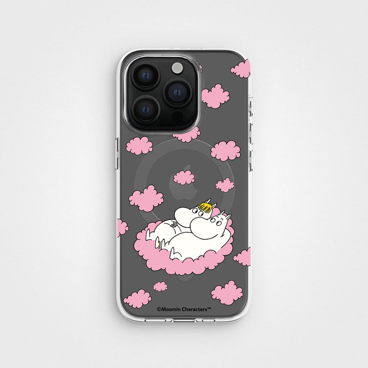 iPhone 15 Pro Love In The Clouds - Moomin | Circular Clear Phone Case, Recycled - CLRPRTCT™