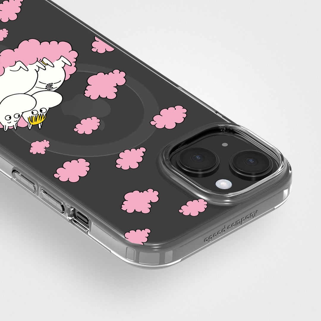 iPhone 15 Love In The Clouds - Moomin | Circular Clear Phone Case, Recycled - CLRPRTCT™